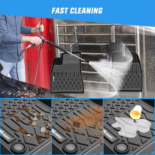 Image of Nilight TPE Floor Mats for Tesla Model 3 2024 2025 2026 | All Weather Custom Fit Heavy Duty Floor Liners