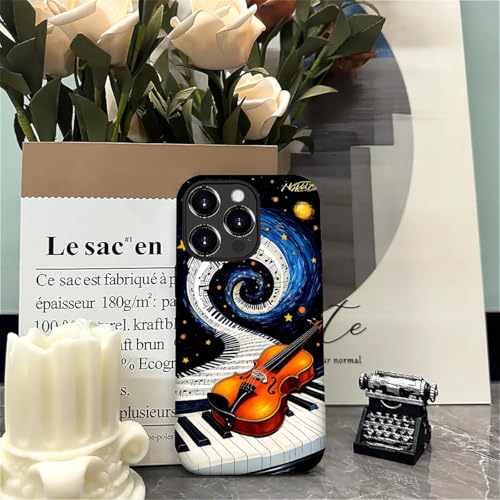 Coque silicone iPhone 16 Pro Max violon mate résistante aux chocs - 6