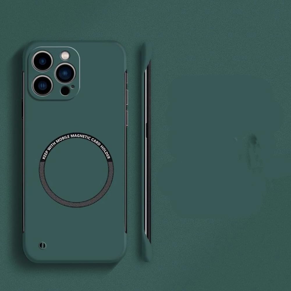 Coque iPhone 11 Pro Max magnétique sans cadre PC dur mince mate - 8