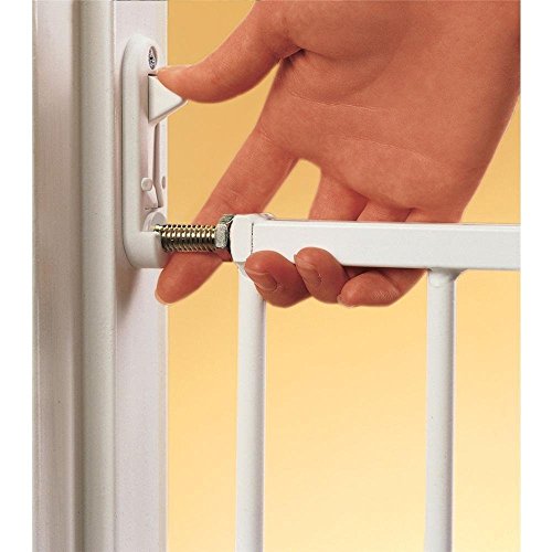 Kidco Safeway Gate, Top of Stairs Gate, White