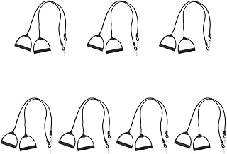 7 Pairs fitness pull rope men’s belts gym equipment for men belts for men strength training bands stepper pull rope Pull Ropes Stepper Pull Bands Resistance Bands for Stepper man
