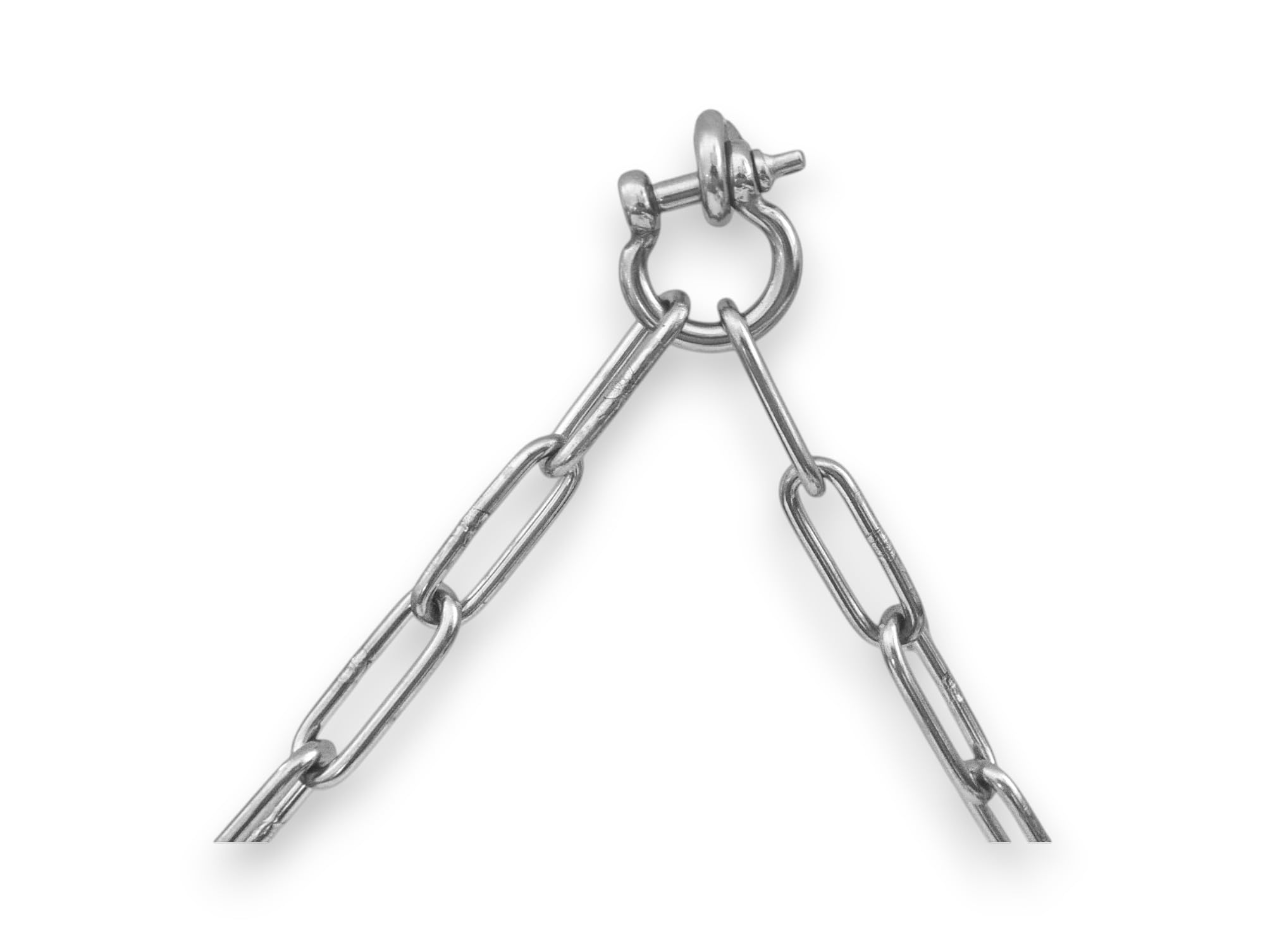 16mm 2 Stück Edelstahl Schäkel geschweift für Drahtseile AISI 316 V4A