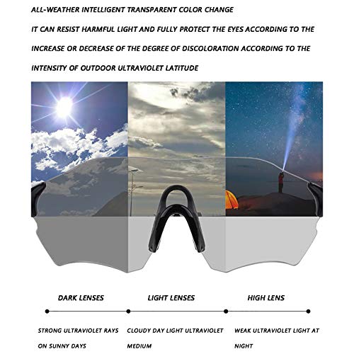 Table one Lunettes De Cyclisme, Lunettes De Soleil D'extérieur, Lunettes De Vélo Anti-Sable, Lunettes, équipement De Course à Pied-Unisexe(Color:E) - Image 3