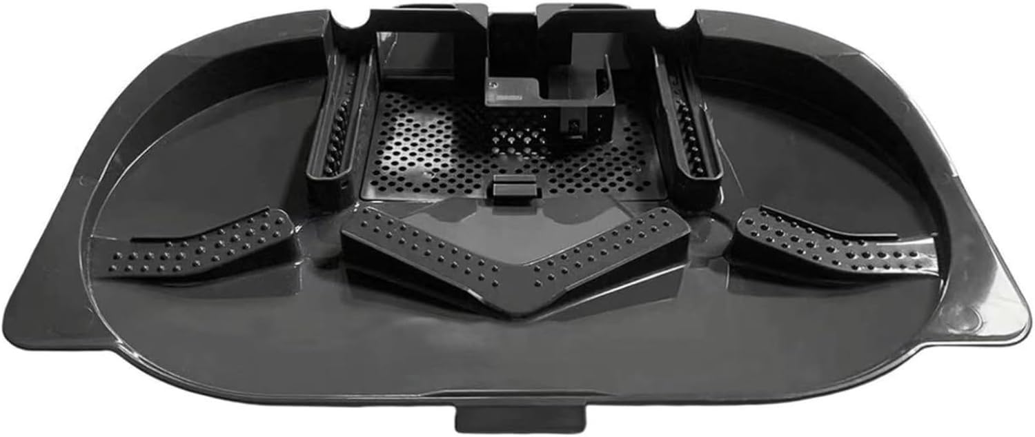 Robot Vacuum Cleaner Base Station Cleaning Tray, Compatible for Roborock P10S / P10S Pro, Vacuum Cleaner Clean The Tray Holder(Black)