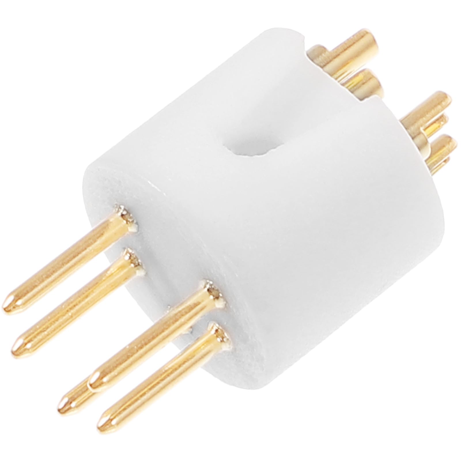 Conector de tocadiscos de 5 contactos y enchufe de latón para repuesto de plato giratorio 8