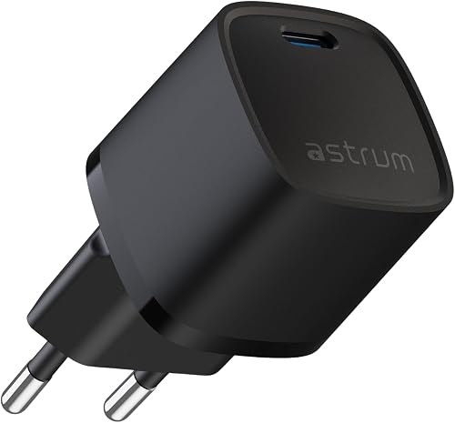 Astrum 20W USB-C PD Fast Wall Compact Travel Adapter -WATZ20P