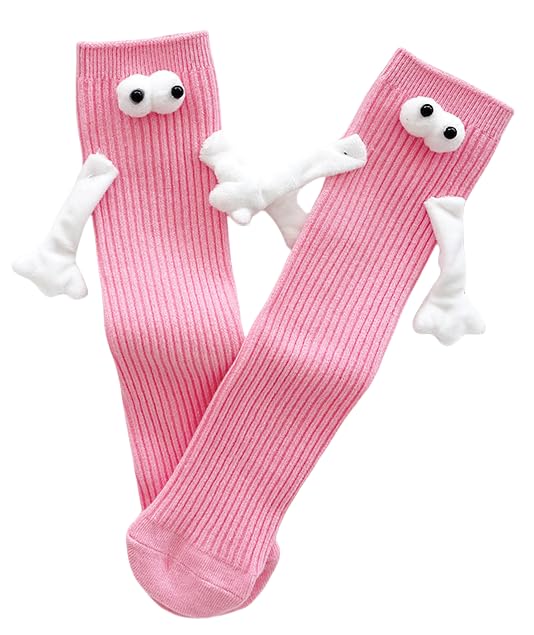 Crazy Silly Holding Hands Socks for Kids Friends Teens Girls Boys Cool Funny Christmas Gifts Stocking Stuffers