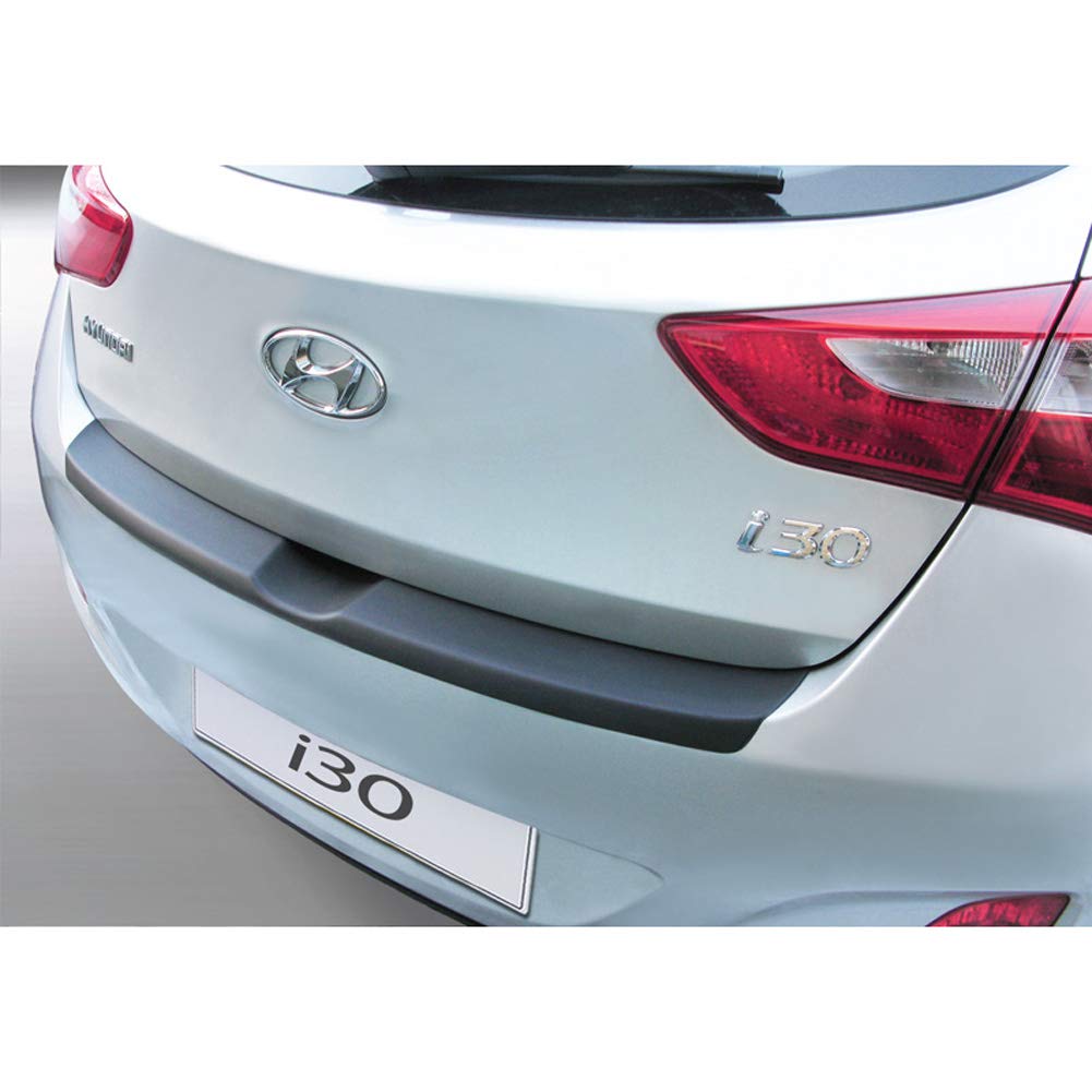 RGM ABS ochraniacz na tylny zderzak kompatybilny z Hyundai i30 5-drzwiowy 2012-2017 czarny