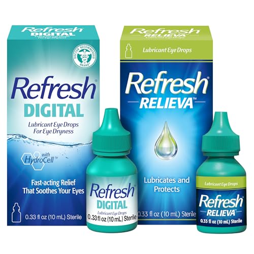 Image of Refresh Relieva Lubricant Eye Drops (0.33 Fl Oz) Digital Lubricant Eye Drops (0.33 Fl Oz)