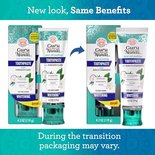 GuruNanda Hydroxyapatite Whitening Toothpaste