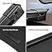 AUXMART Cargo Cover for Honda CRV 2012 2013 2014 2015 2016 Trunk Cover Shade Waterproof Retractable Rear Trunk Cover Shielding Shade Black