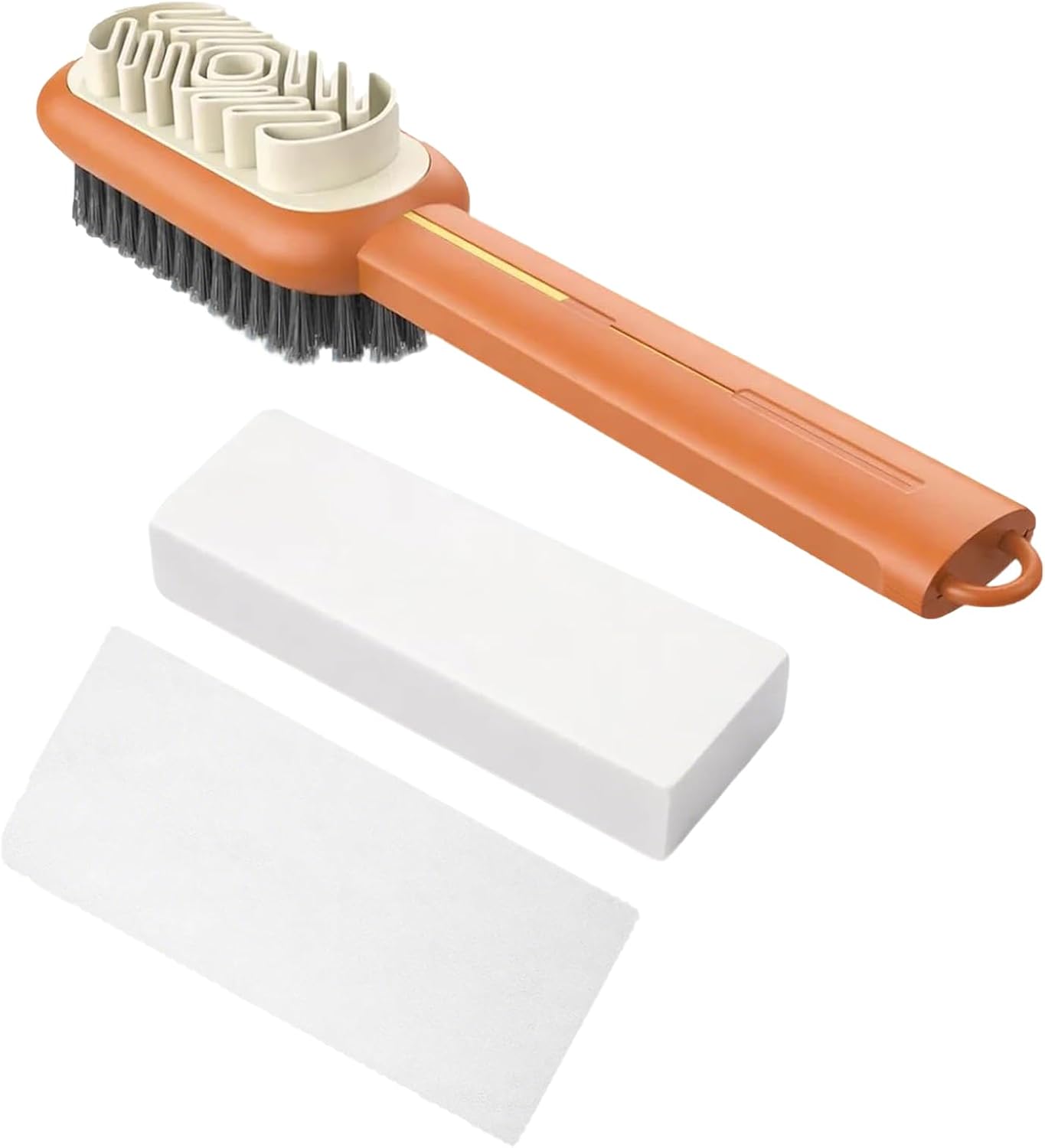 3PCS Suede Brush Set, Compact Design Rubber Shoe Brush, Shoe Cleaning Brush Suitable for Professionals and Sneaker Enthusiasts