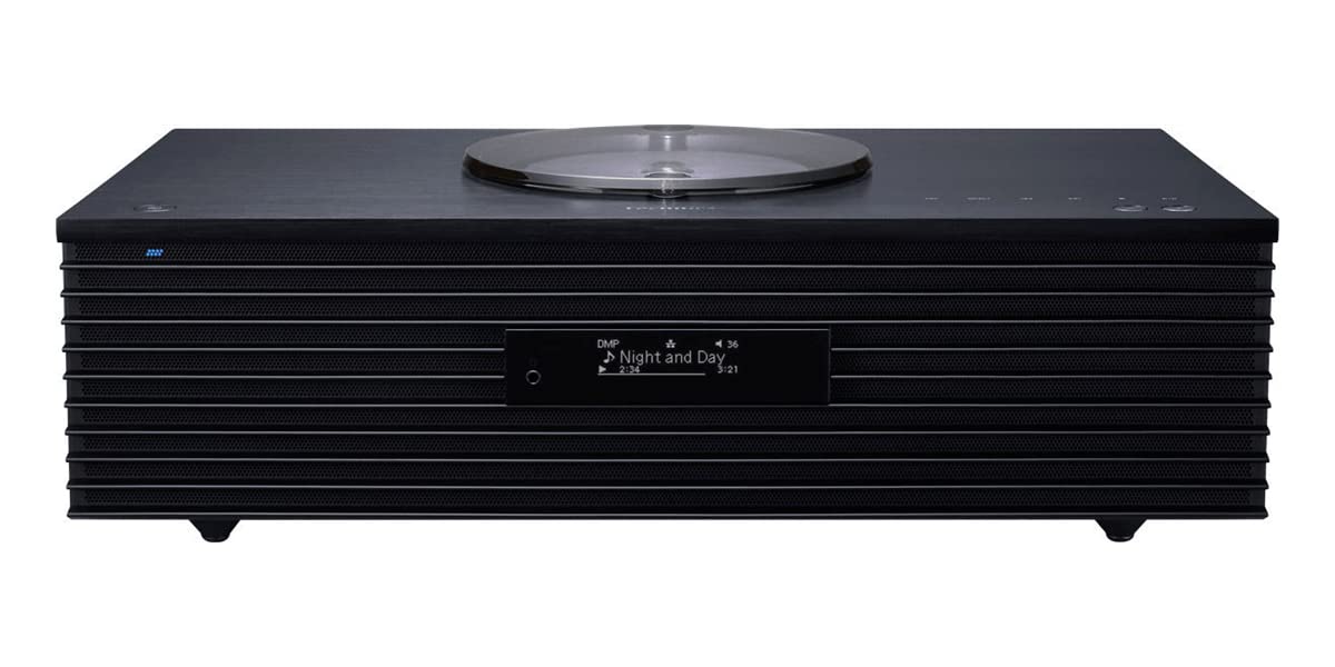 Technics Sc-c70mk2egk Huitième Black Hi-FI Tout-en-Un Dab CD USB Aux BT Airplay2 Multiroom Wi-FI 100w