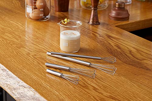 Image of American Metalcraft SBW5 Utensil, Stainless Steel, Square Bar Whisk, 5 inch L