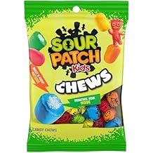 SOUR PATCH KIDS Chews Soft & Chewy Candy, 5.12 oz