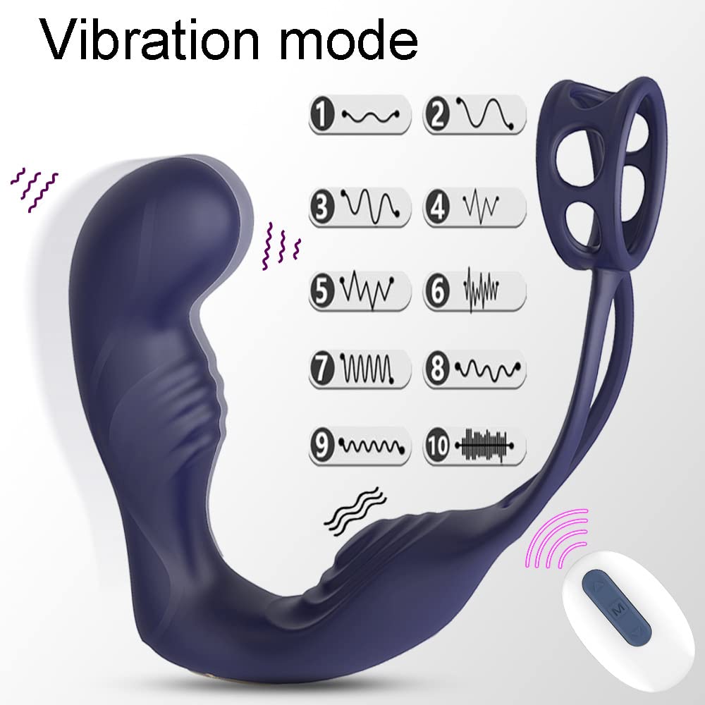 Vibromasseur Anneau De P-ÊŇIs Masculin Anneaux Penien Homme,Anneau Vibrant ＰéNIS Couple pour Femme Clitờridiên Stimulateur,Vibrờmásseurś Anneau pour Homme Silicone CocĶring Vibrant