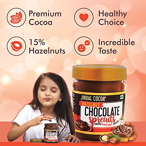 Image of Jindal Cocoa Combo | Classic Chocolate Syrup 650g & Chocolate Hazelnut Spread 320g | Rich in Cocoa | Intense Flavour | No Palm Oil & TransFat