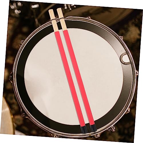 Set de Baquetas y Mazo para Percusión Rojo miniatura 6