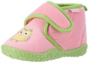 Playshoes Playshoes Kinder Hausschuhe mit praktischem Klettverschluss, niedliche Hüttenschuhe für Mädchen und Jungen, mit Eulen-Motiv Playshoes Playshoes Kinder Hausschuhe mit praktischem Klettverschluss, niedliche Hüttenschuhe für Mädchen und Jungen, mit Eulen-Motiv