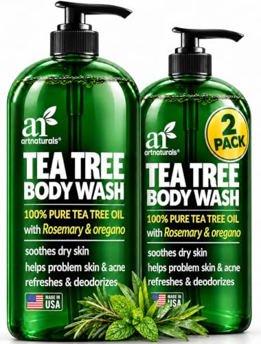 Artnaturals Tea Tree Body Wash with Rosemary & Oregano, 16 fl oz, 2 Pack
