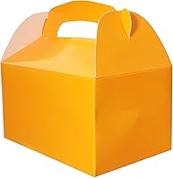 Vista 11 de The Dreidel Company Paquete de 12 Cajas de Golosinas Negras con Forma de Tejado, Caja de Dulces de Favor para Cumpleaños de Niños, Cajas de Dulces