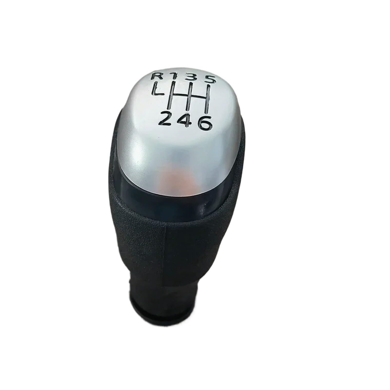 VAVGKDKPZB Shifter Lever Handle for Clio Mk4 IV 2012-2019 5/6 Speed Gear Lever Knob Stick Head Shifter Change Handle(Matt 6 Speed)