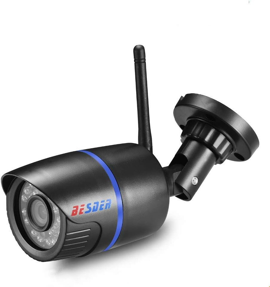 DINGXUEMEIDXM Security Camera Wireless Monitor BESDER Yoosee IP Camera Wifi P2P CCTV Outdoor Waterproof Bullet Surveillance Camera with 20 Meters Night Vision