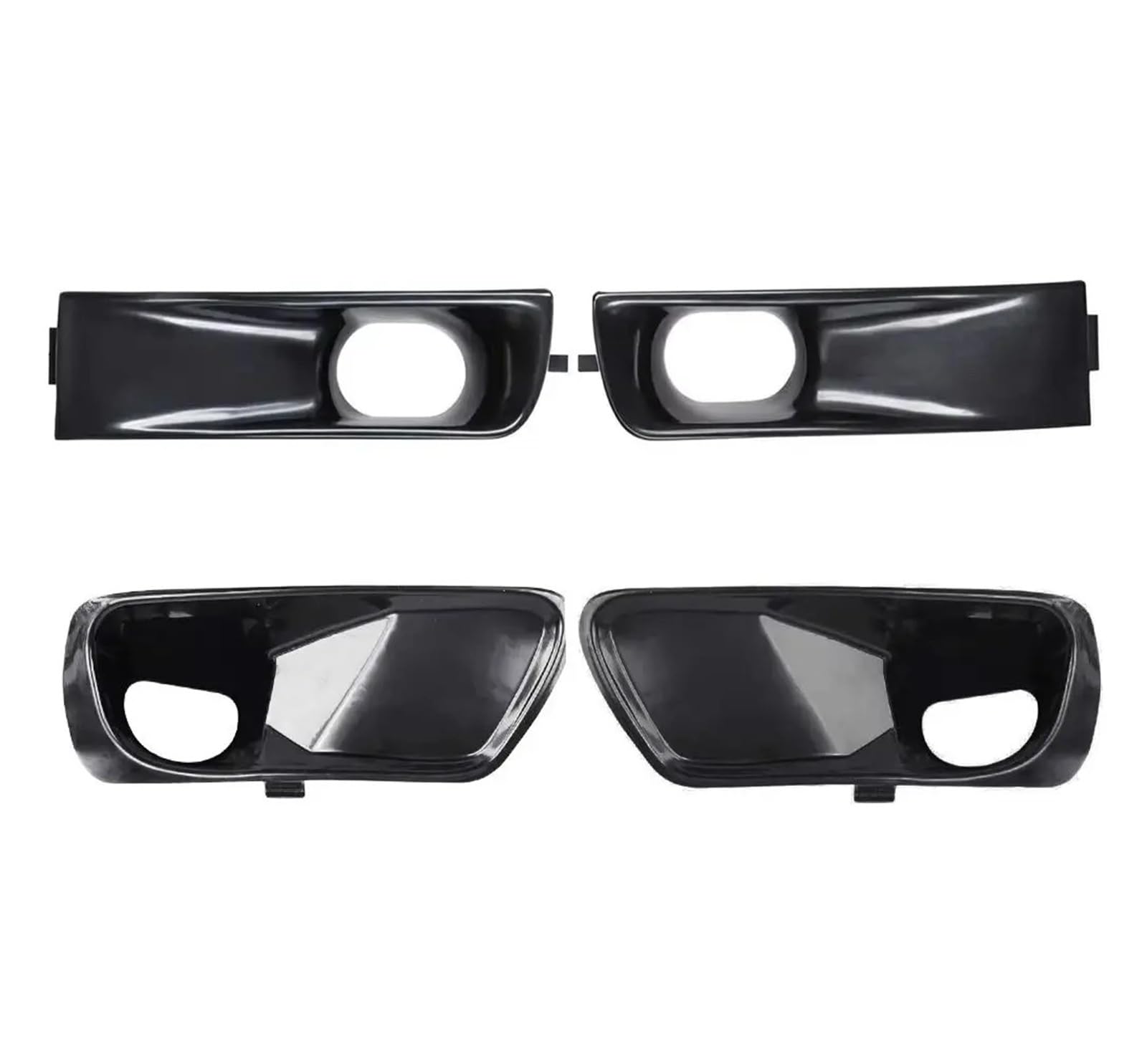 Fit For V-W MK3 Golf J-e-t-t-a US Bumper - Auto Accessory Best Value Car Parts 4 Pcs Upper And Lower Air Intake Vent Duct Set