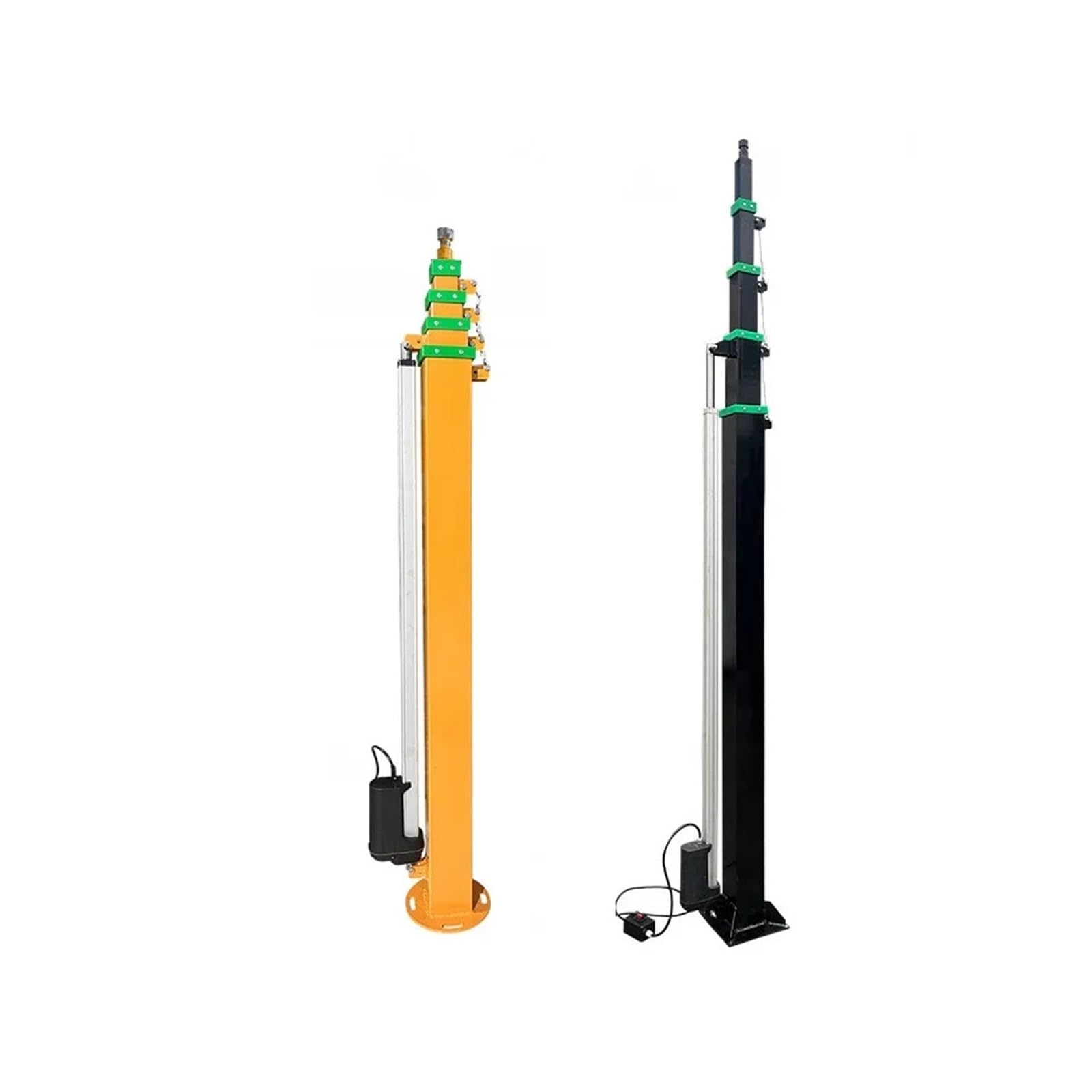 Jweinenl 5 3/4/5/6/7/8/9M Hand Lift Mechanical Winch Telescopic Monitoring Mast(5)