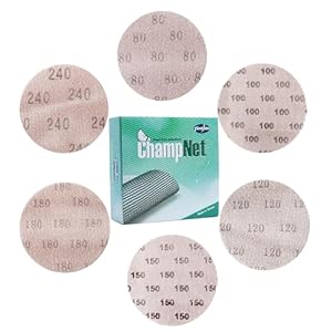 ChampNet Schleifscheiben mit Faserrückseite, 30 Stück