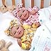 BABESIDE Lifelike Reborn Baby Dolls Twins - 20 - Inch Sweet Smile Realistic-Newborn Baby Dolls Soft Body Real Life Baby Doll Girl with Gift Box for Kids Age 3+ & Collection