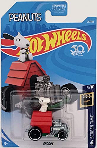Hot Wheels 2018 50th Anniversary HW Screen Time Peanuts Snoopy miniatura 2