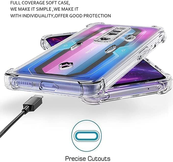 for ZTE Nubia Red Magic 7 / Magic 7Pro Case Clear Transparent