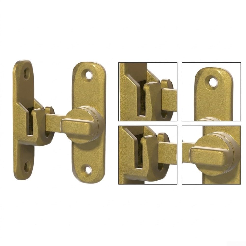 Cierre Seguridad Puerta Sin Taladrar Ajustable 7mm(B)