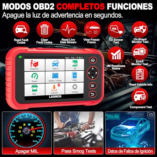 Solución de Averías con LAUNCH CRP129E Plus V3 Diagnosis Total 5