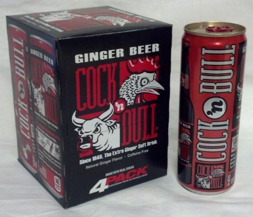 Cock and Bull Ginger Beer 12 Oz Cans