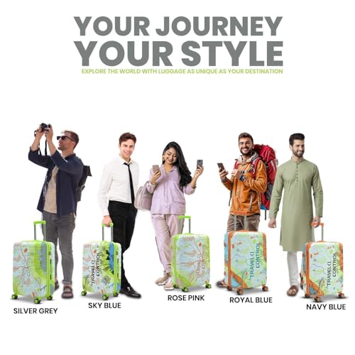 Image of AMERICAN TRAVELLER THE Upland Trolley Bag | Anti-Theft Zippers | Light Weight, Expandable Travel Suitcase, Durable Hard Shell, TSA-Type Lock, Spinner, Anti-Theft Zippers