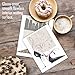 The Best Card Company - 10 Blank Note Cards for Women (4 x 5.12 Inch) - Assorted Fashion Greeting Cards for All Occasions - Catitude Shoes M3324