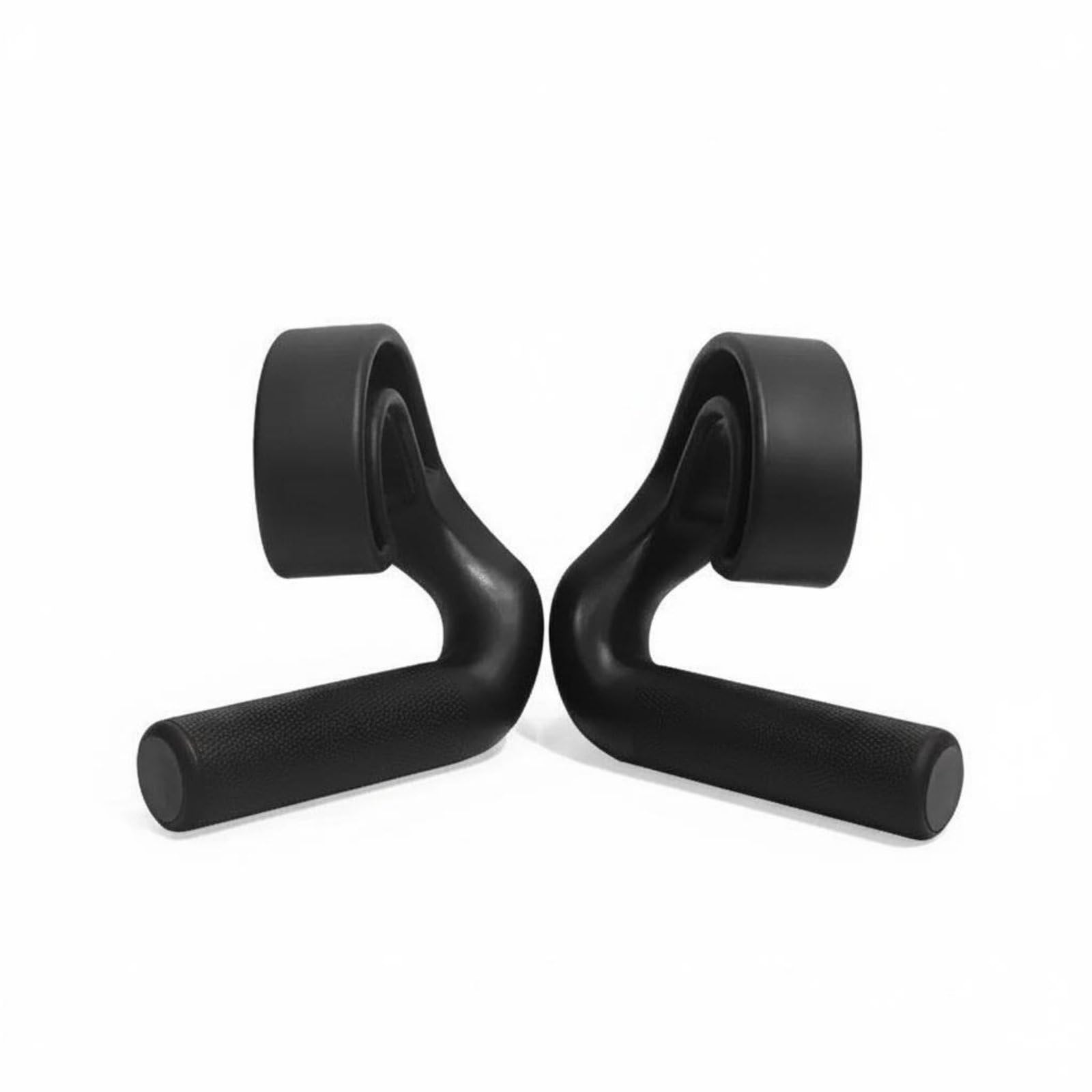 2 Pieces Multi-Functional 90-Degree Fitness Grip Universal Compatibility Hook Handle Portable Deadlift Rowing for Bodybuilders, Weightlifters, Athletes, 45 Degree | Home Gym Attachments-picture-10