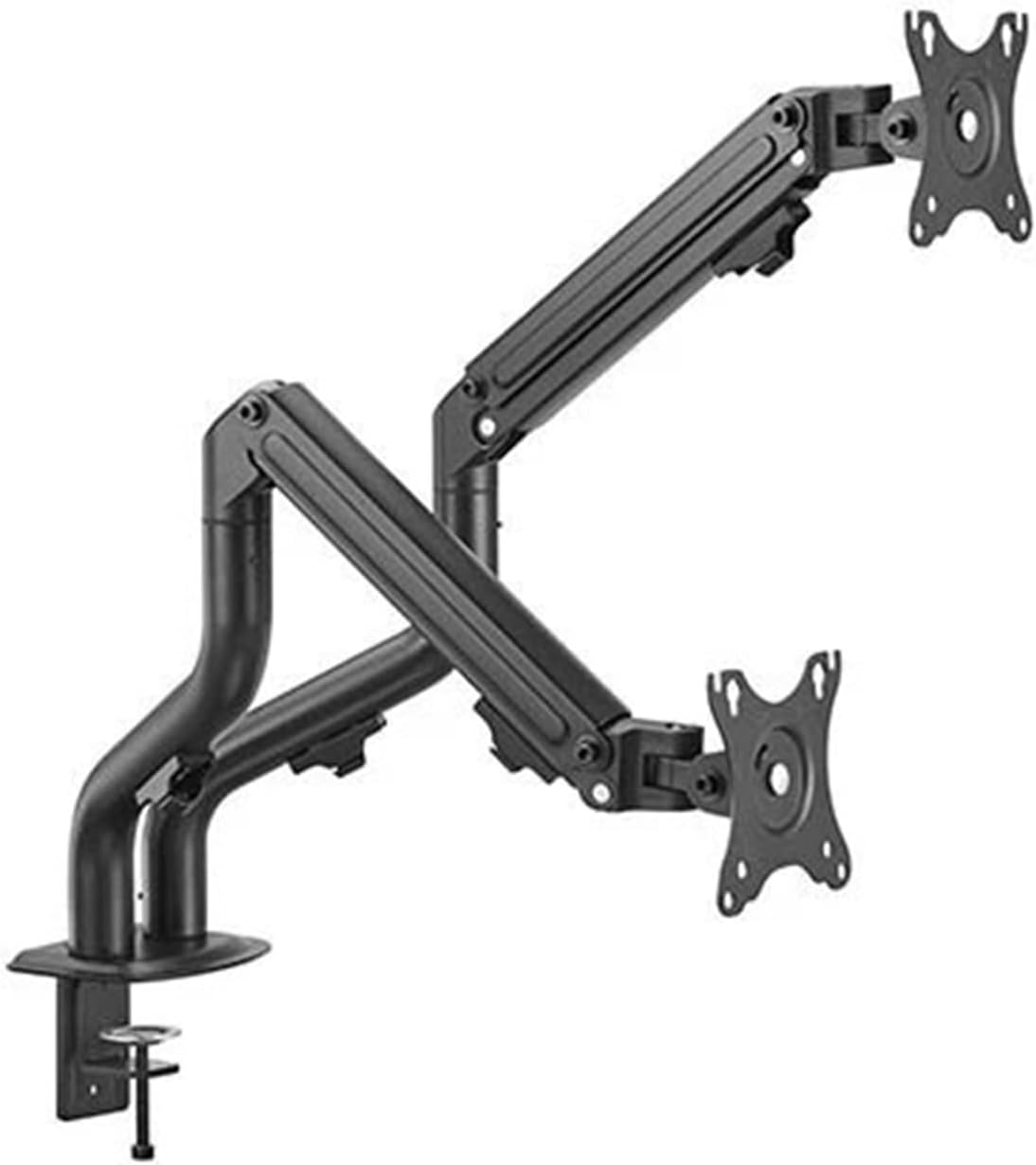 Double Arm TV LCD Monitor Desktop Mounting Bracket Art Rotation