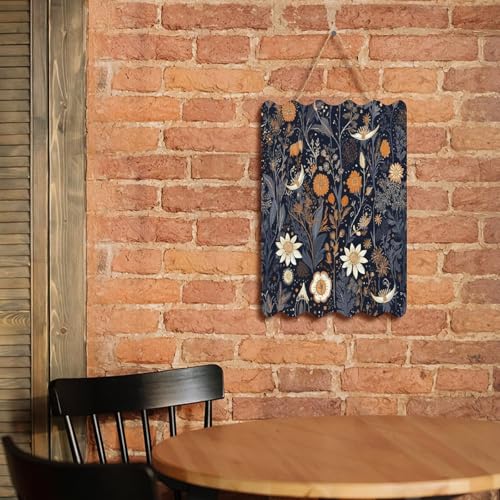 Décoration murale en bois étoiles pour salon et café chaleureux