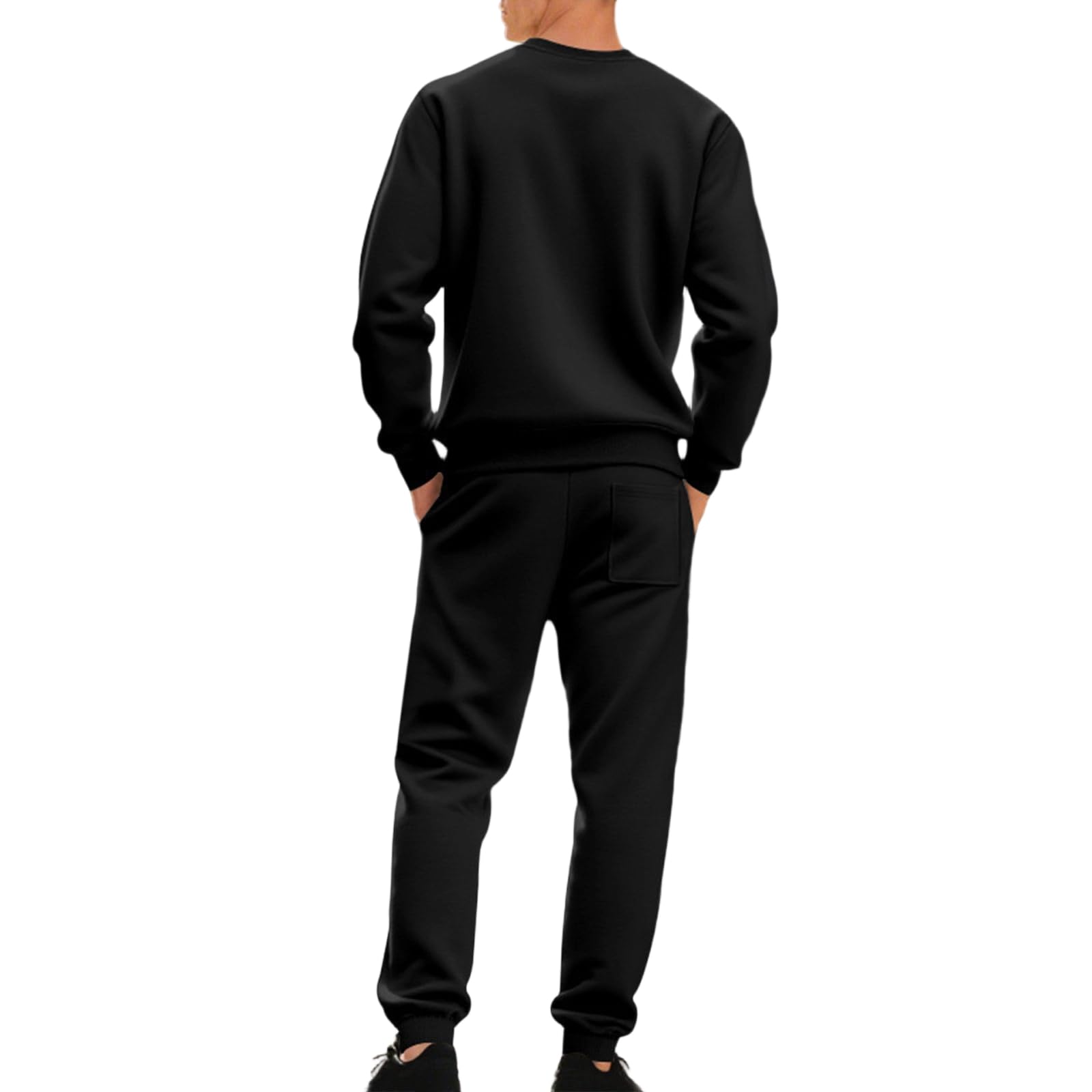 Tuta da uomo in due pezzi, per allenamenti e avventure all'aperto, antistrappo, top e pantaloni da allenamento da uomo, grigio, S