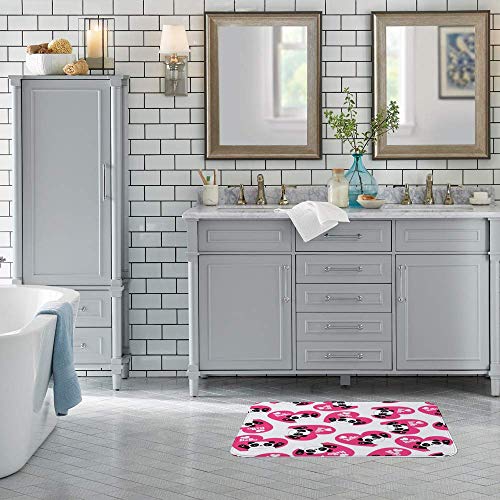 Tapis de douche panda antidérapant pour une sortie de bain douce
