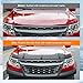 powoq Hood Deflector Compatible with 2015-2022 Chevy Colorado Hood Protector TPE Shield Replacement for 2015 2016 2017 2018 2019 2020 2021 2022 Chevy Colorado Accessories