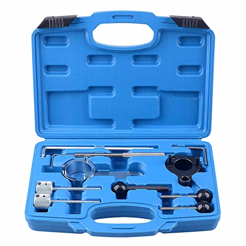 DAYUAN Outil de réglage du Moteur, kit Courroie de Distribution d'arbre à cames Compatible avec VW VAG Audi Seat Skoda 1.6 2.0 TDI Common Rail Diesel...