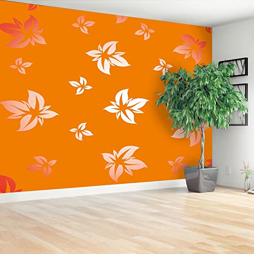 Papier peint floral grand format Tulup protection murale durable - 3