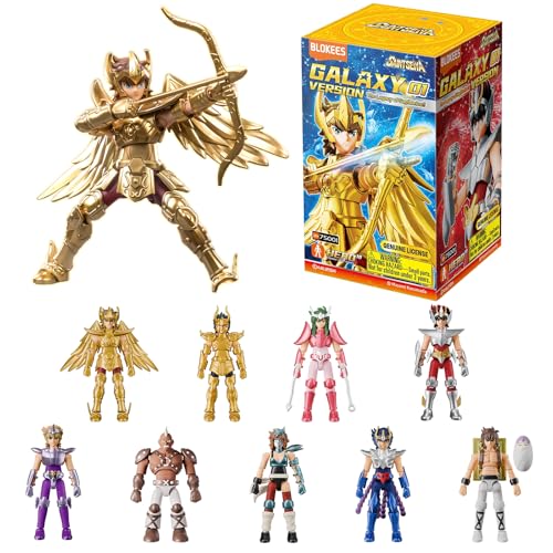 BLOKEES Figuras Saint Seiya Galaxy Versión 01 El Legado de Sagitario