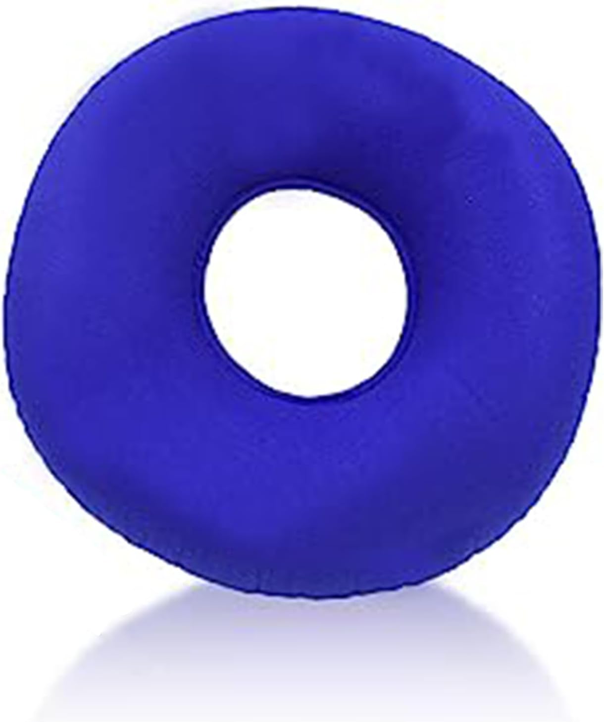 Blue Doughnut Seat Hemorrhoids Cushion, Inflatable Ring Cushion for