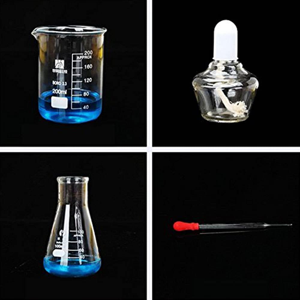 Destilador de vidrio de laboratorio Aceite esencial Destilación de agua 23 (250 ml) Juego completo