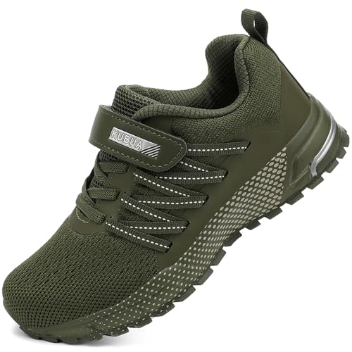 Image of KUBUA Kids Sneakers Lightweight Boys Girls Tennis Shoes | Breathable, Comfortable, Non Slip, Easy to Put On, Running, Walking, Gym, School, Daily Play, Toddler